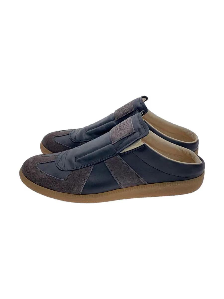 image of Maison Margiela German Army Trainer Gat Mule Shoess Sneakers in Black, Men's (Size 9)