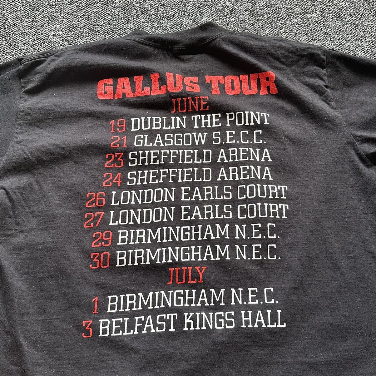 Band Tees × Vintage Vintage single stitch gun gallous 1992 tee Size US L / EU 52-54 / 3 - 6 Thumbnail