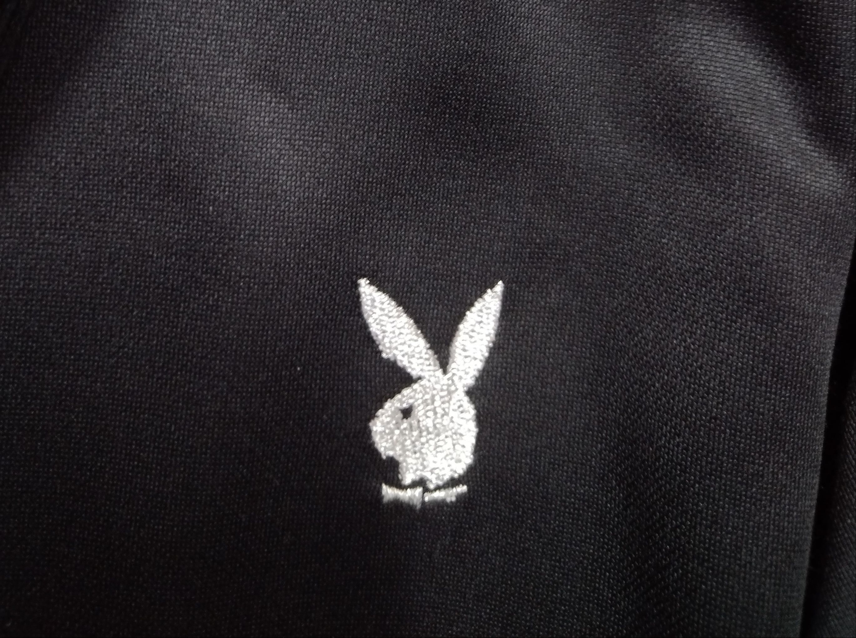 Playboy × Vintage 💥Hoodie S/sleeve zipper Playboy Nice big ori crack print Size L / US 10 / IT 46 - 19 Thumbnail