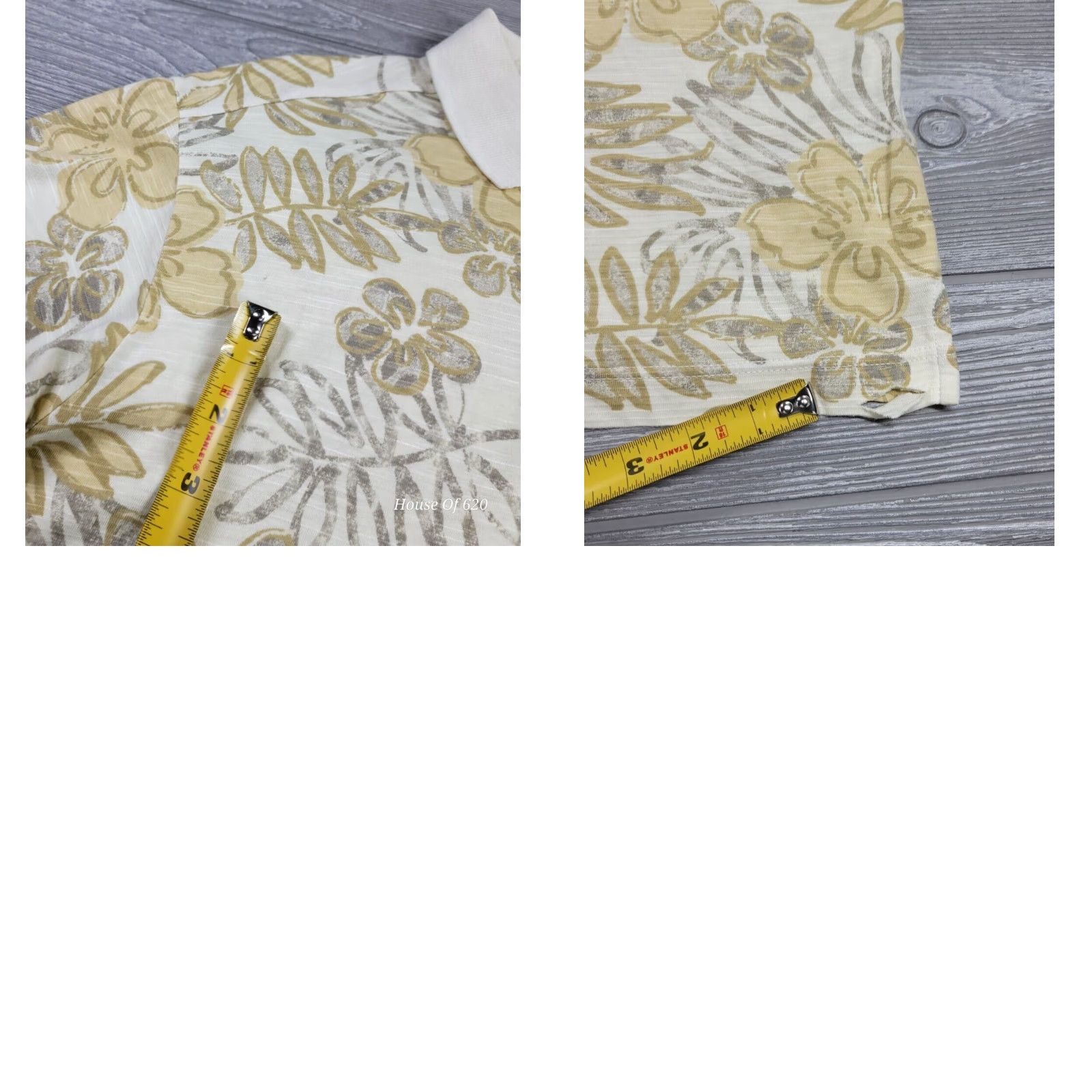 Tommy Bahama TOMMY BAHAMA Polo Men’s Short Sleeve Hawaian Floral Pima Cotton Rayon Size L Multicolor Shirt Beach Flower Island Size US L / EU 52-54 / 3 - 9 Thumbnail