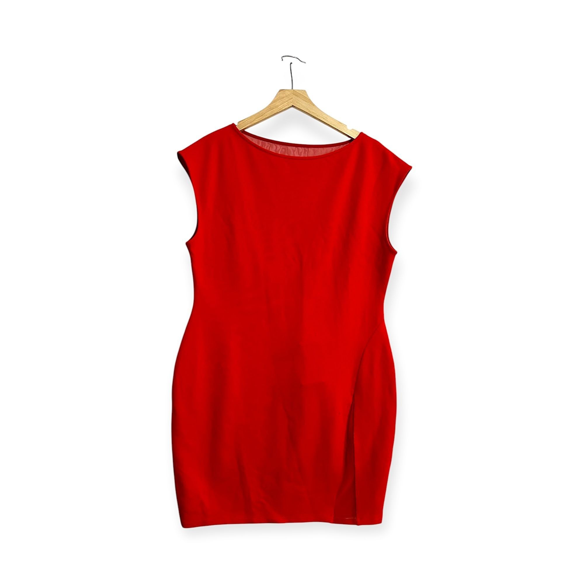 Other Victor Glemaud Cap Sleeve Bodycon Mini Dress, Red, Size XL, Size XL / US 12-14 / IT 48-50 - 1 Thumbnail