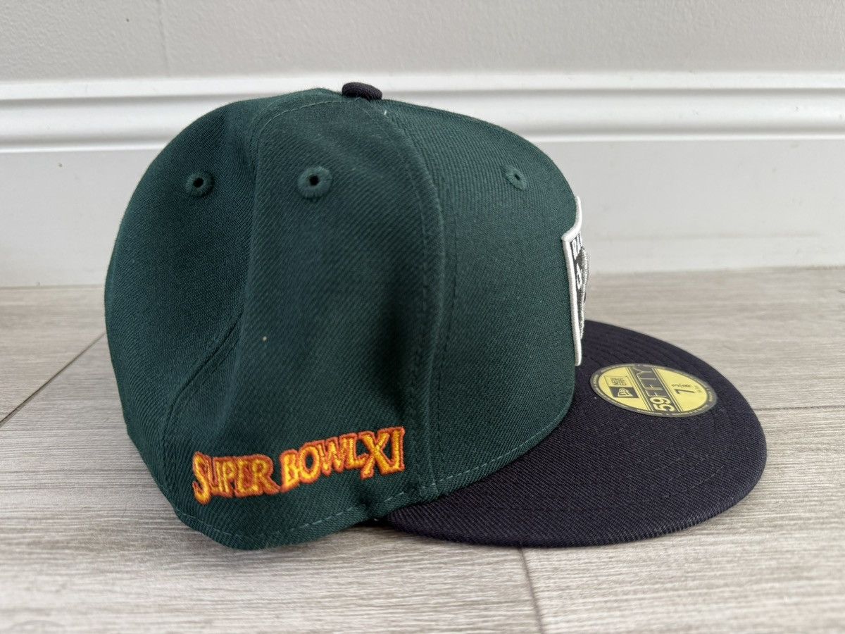 NFL × New Era Las Vegas Raiders New Era Dark Green Navy Grey Fitted 7 3/8 Size ONE SIZE - 2 Thumbnail