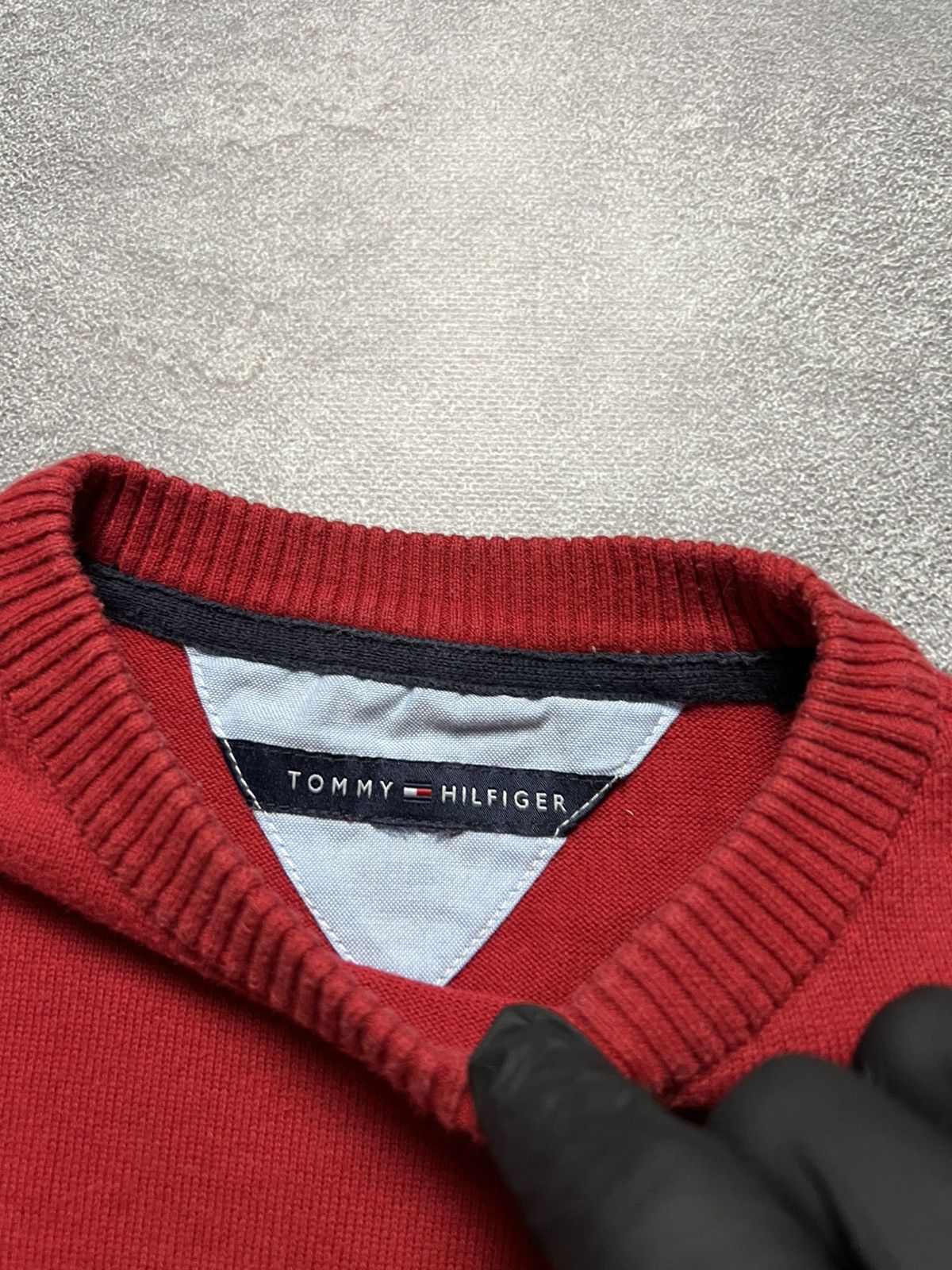 Tommy Hilfiger Vintage Sweater Tommy Hilfiger Big Logo Jeans Striped M Size US M / EU 48-50 / 2 - 6 Thumbnail