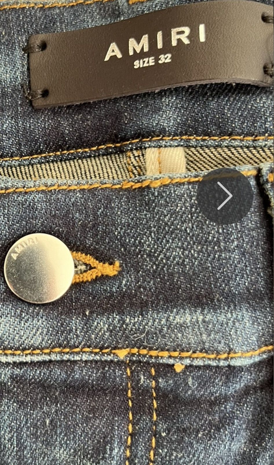 Amiri Deep Indigo Size US 32 / EU 48 - 8 Thumbnail