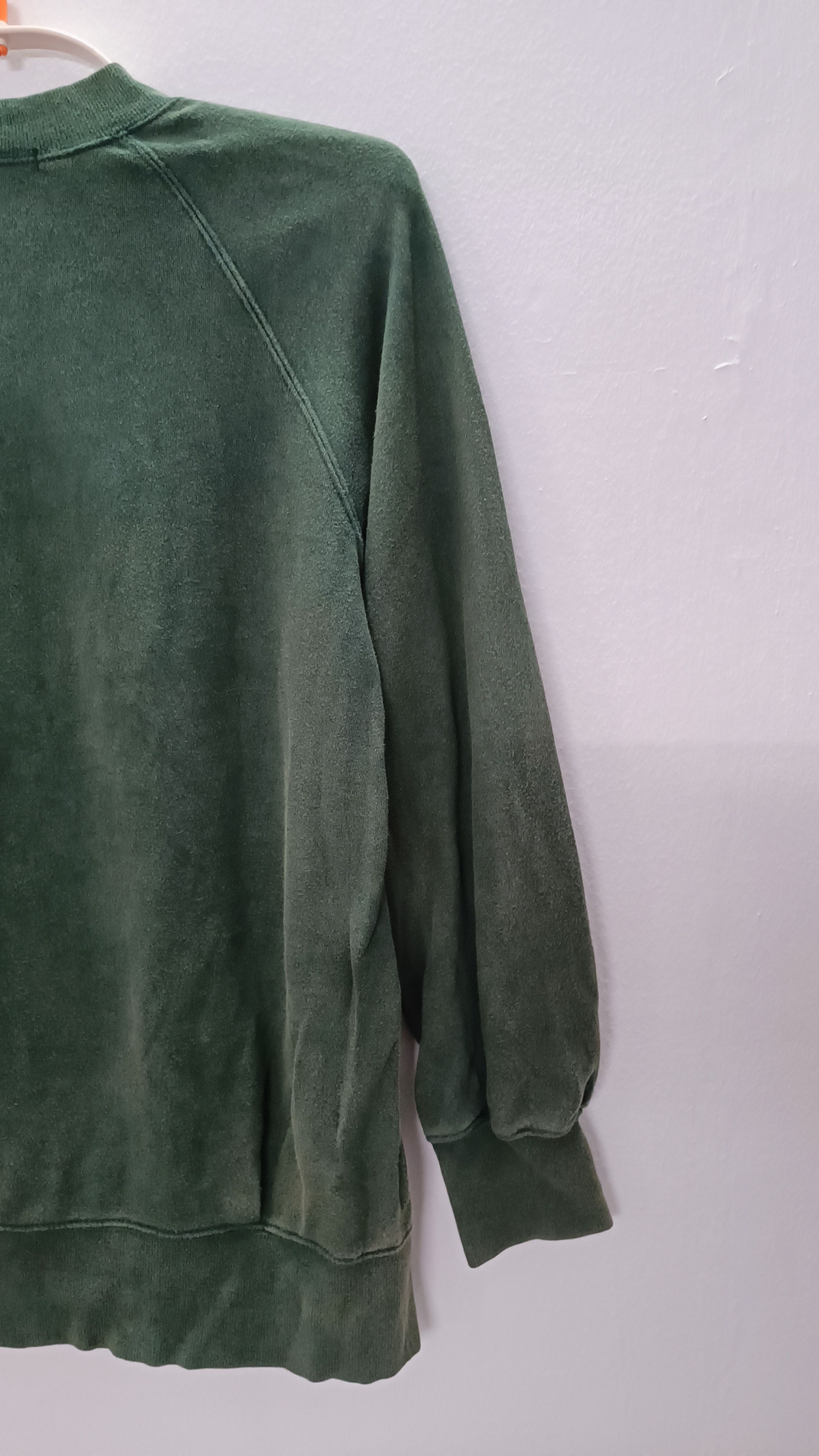 Designer × Japanese Brand × Vintage Green Vintage Look W Closet Sweatshirts Size US M / EU 48-50 / 2 - 9 Thumbnail