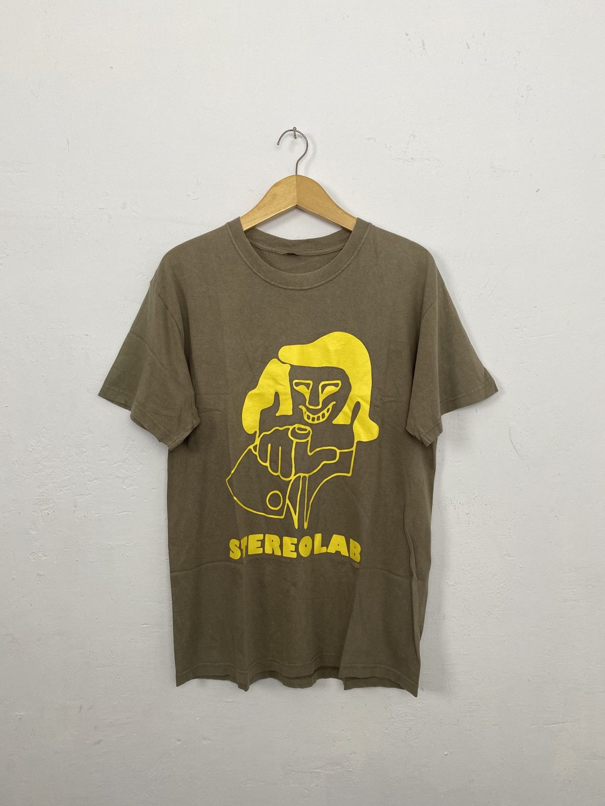 Band Tees Stereolab cliff t-shirt Size US L / EU 52-54 / 3 - 1 Thumbnail
