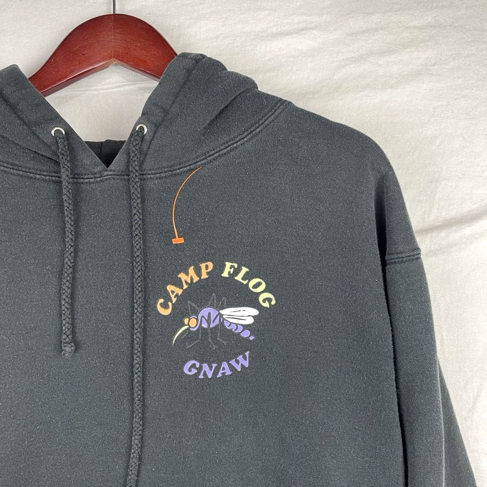 Golf Wang VINTAGE Camp Flog Gnaw Hoodie Mens Extra Large XL Golf Black Sweatshirt Pullover Hip Hop Size US XL / EU 56 / 4 - 2 Thumbnail
