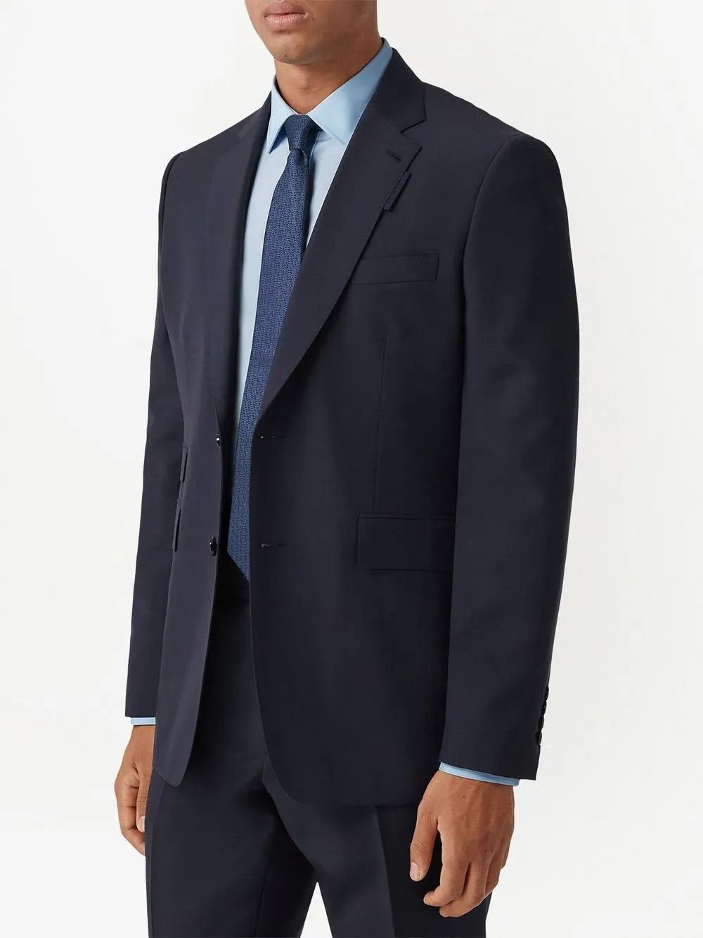 Burberry o1y0426 Blazer in Midnight Blue Size US S / EU 44-46 / 1 - 2 Thumbnail