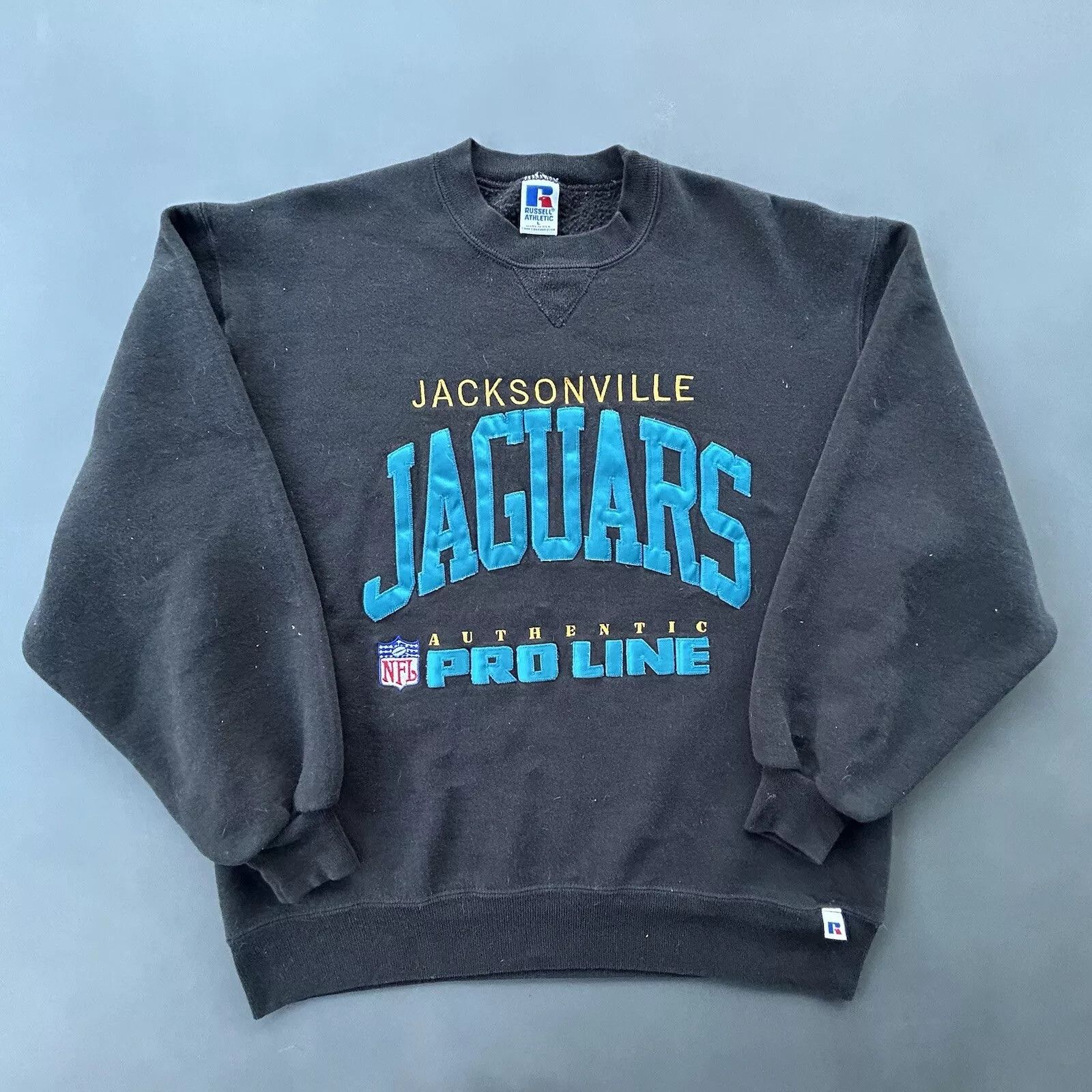 Russell Athletic Vintage Jacksonville Jaguars Sweatshirt Adult Large Size US L / EU 52-54 / 3 - 1 Thumbnail
