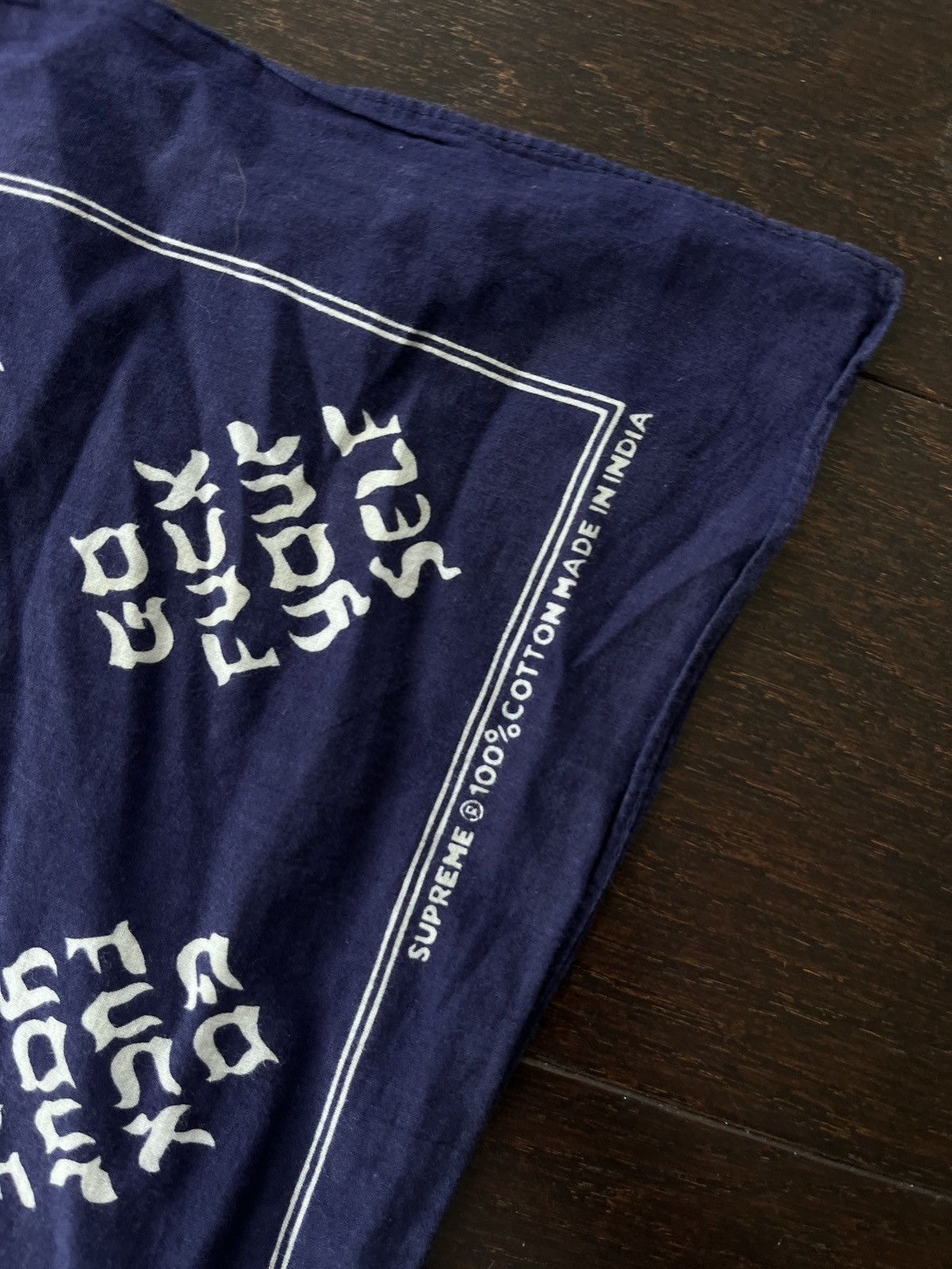 Supreme Supreme go fuck yourself bandana Size ONE SIZE - 5 Thumbnail