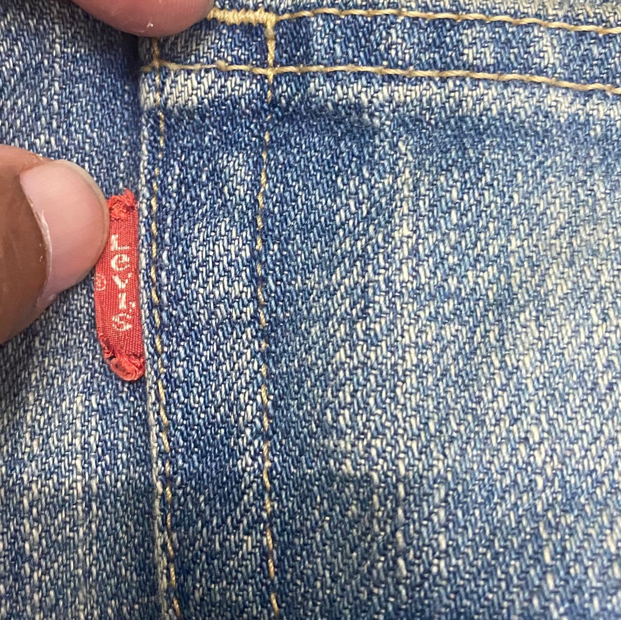 Levi's 💥DELETE 💥VINTAGE 90S LEVIS BAGGY DISTRESSED DENIM Size US 36 / EU 52 - 9 Thumbnail