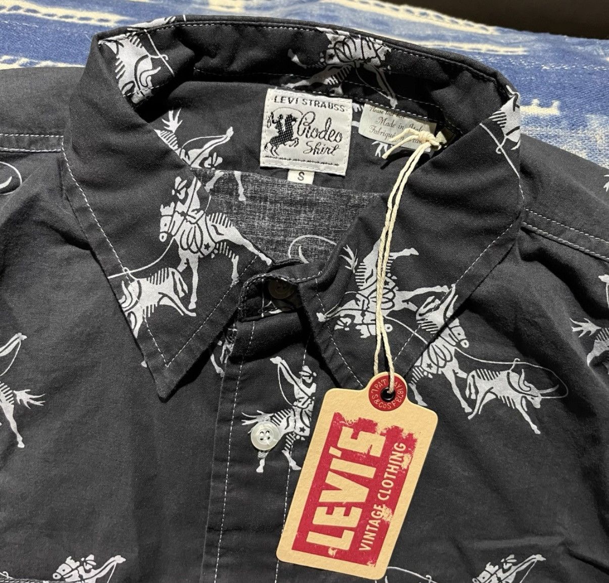 Levi's Vintage Clothing LVC Levi's Vintage Clothing x RRL Cowboy Shirt K22 Size US S / EU 44-46 / 1 - 3 Thumbnail