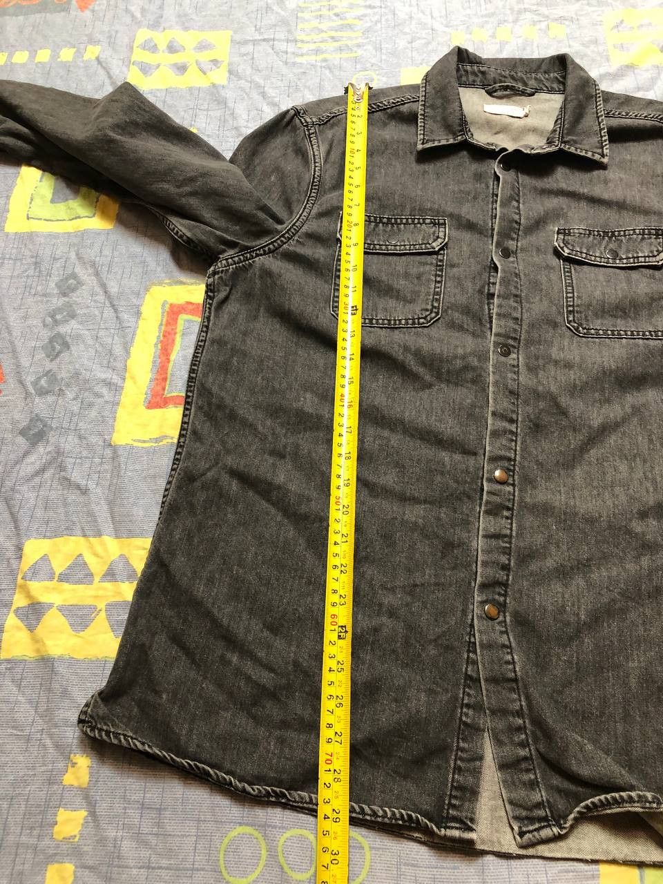Allsaints vintage denim shirts Allsaints Streetwear Y2K Size US XL / EU 56 / 4 - 10 Thumbnail