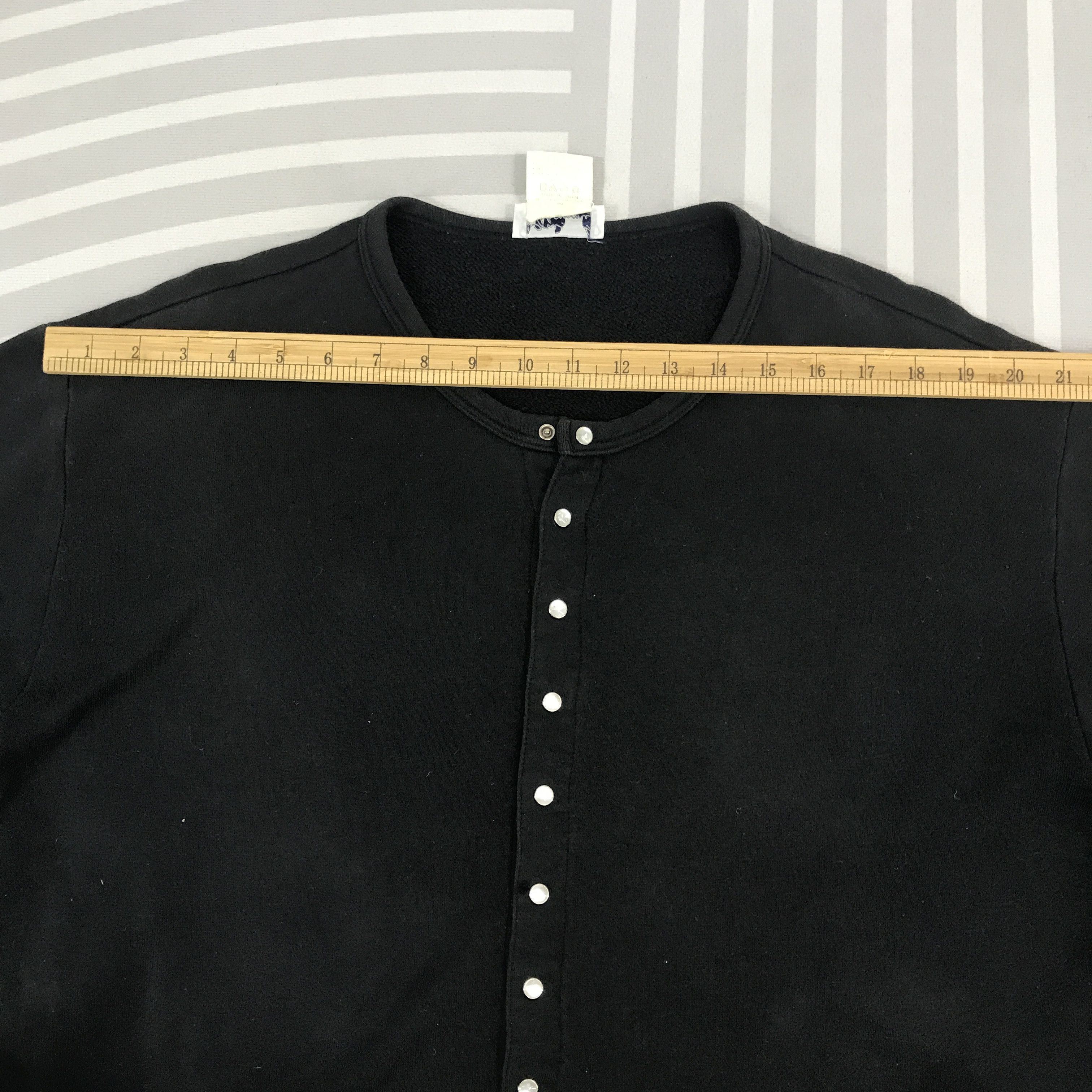 Japanese Brand × Vintage × agnes b. Vintage Agnes B. Homme Snap button Sweatshirt Size US L / EU 52-54 / 3 - 5 Thumbnail