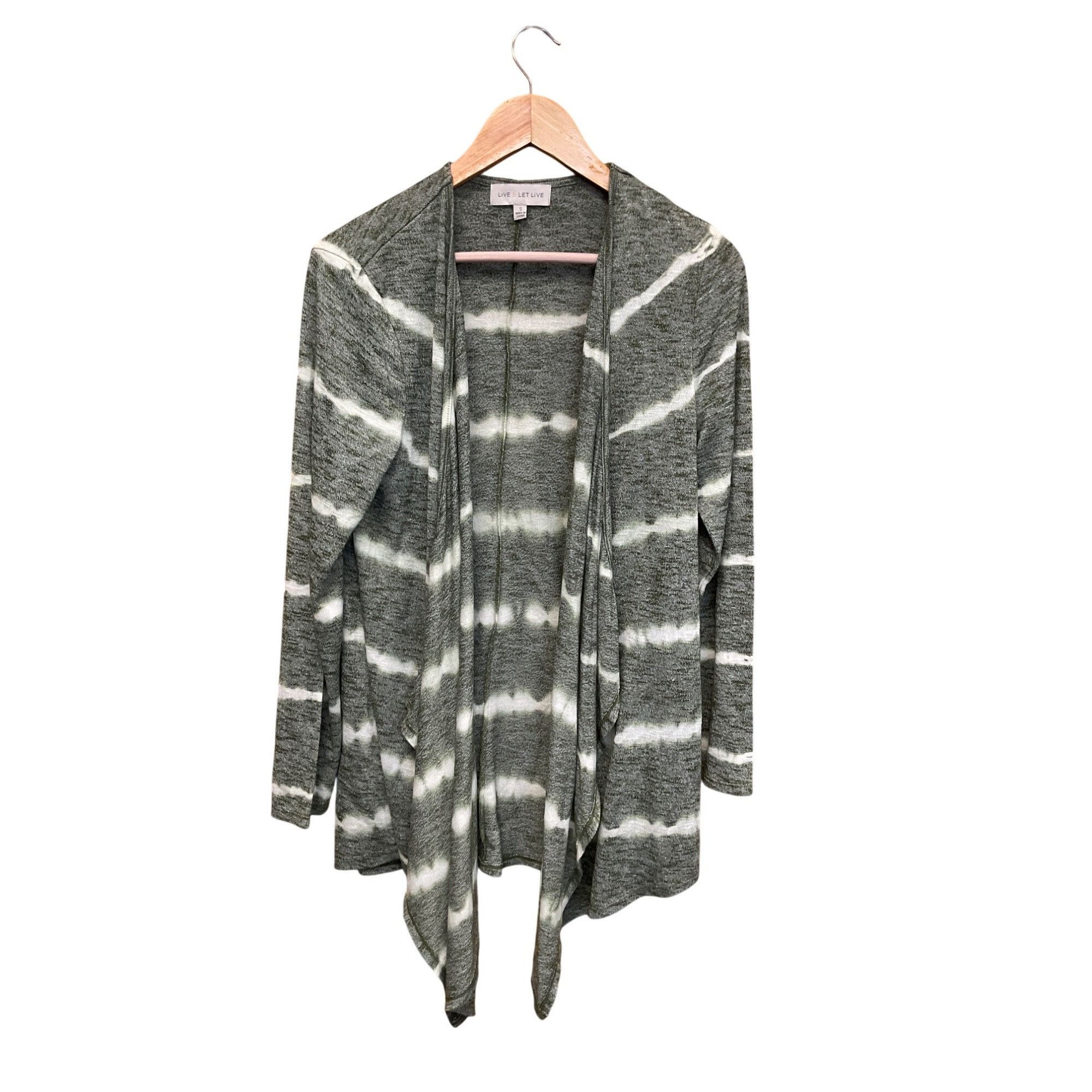 Other Live & Let Live One World Tie-Dye Open Front Cardigan Small Size S / US 4 / IT 40 - 1 Thumbnail