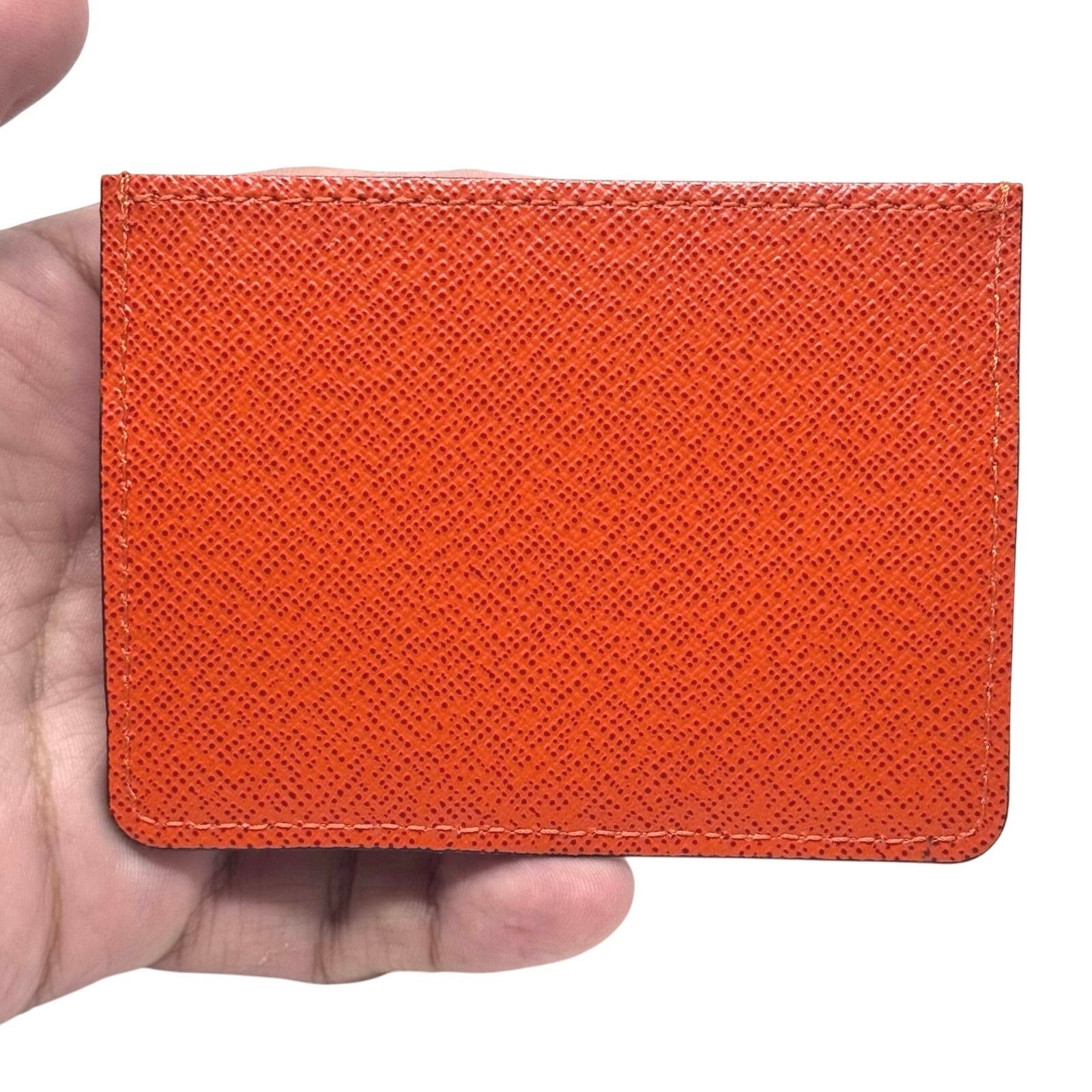 Louis Vuitton Louis Vuitton Orange Cardholder Wallet Size ONE SIZE - 4 Thumbnail