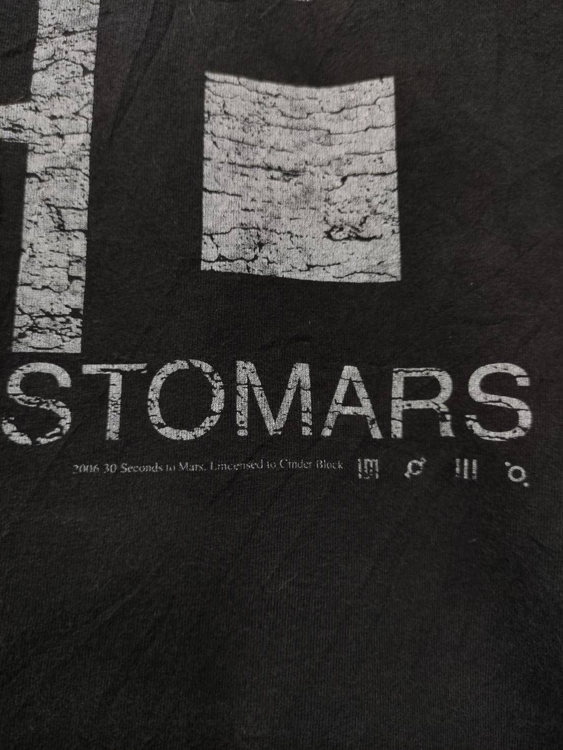 Band Tees Vtg 00's 30 Seconds To Mars " Provehito in Altum " T-Shirt Size US L / EU 52-54 / 3 - 4 Thumbnail