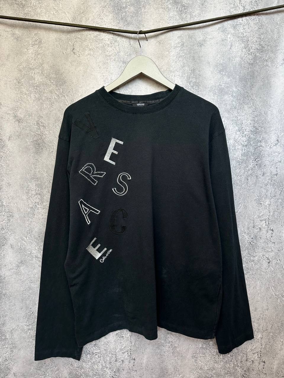 Versace Jeans Couture Versace Jeans Couture Vintage Y2K LS Sweatshirt Logo Size US XL / EU 56 / 4 - 2 Thumbnail