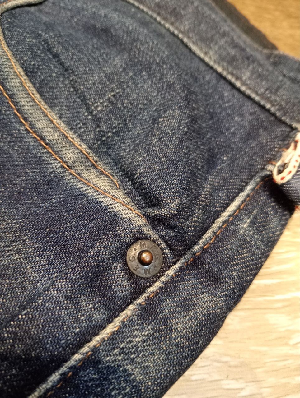 Marithe + Francois Girbaud MARITHE FRANCOIS GIRBAUD JAPAN BLUE DENIM PANTS Size US 31 - 9 Thumbnail
