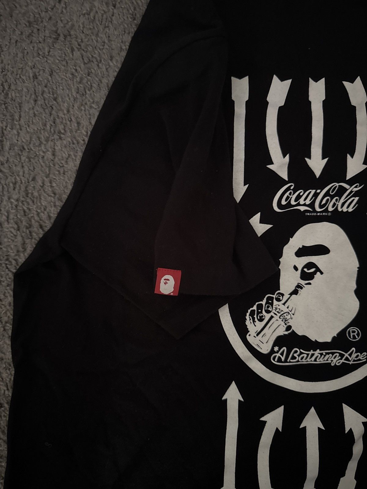 Bape × Coca Cola Bape x Coca Cola Tee Size US L / EU 52-54 / 3 - 7 Thumbnail