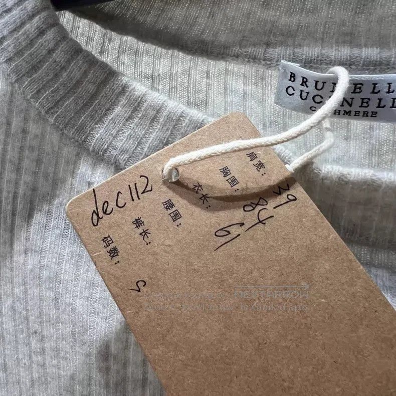Brunello Cucinelli Brunello Cucinelli Shoulder Studs Decorated Cashmere Long Size S / US 4 / IT 40 - 5 Thumbnail