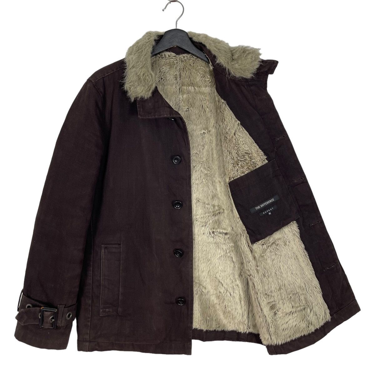 If Six Was Nine × Japanese Brand THE DIFFERENCE Sherpa Jacket Size US L / EU 52-54 / 3 - 7 Thumbnail