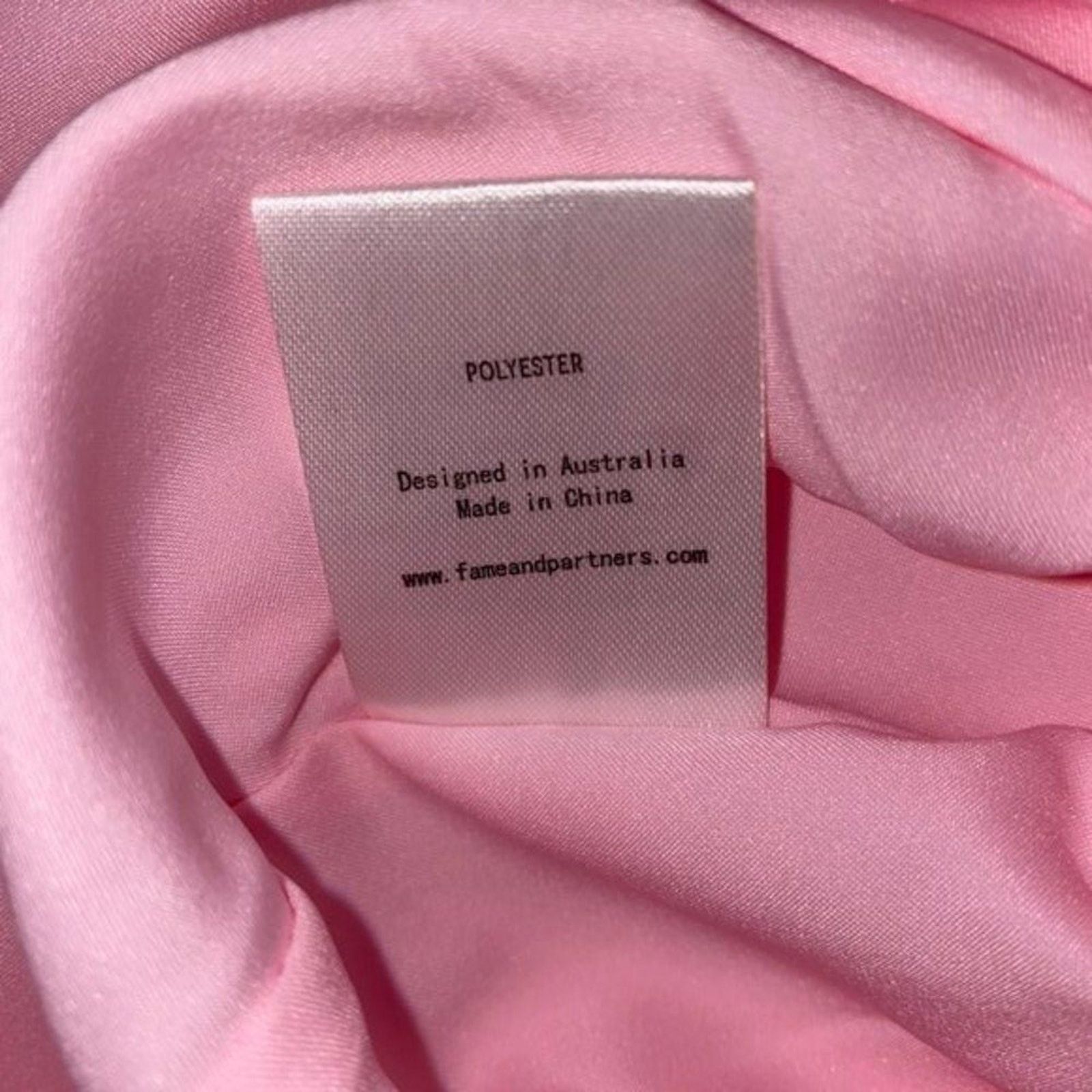 Other Fame & Partners Pink Starlett Maxi Dress | Sz S, NWT Size S / US 4 / IT 40 - 7 Thumbnail