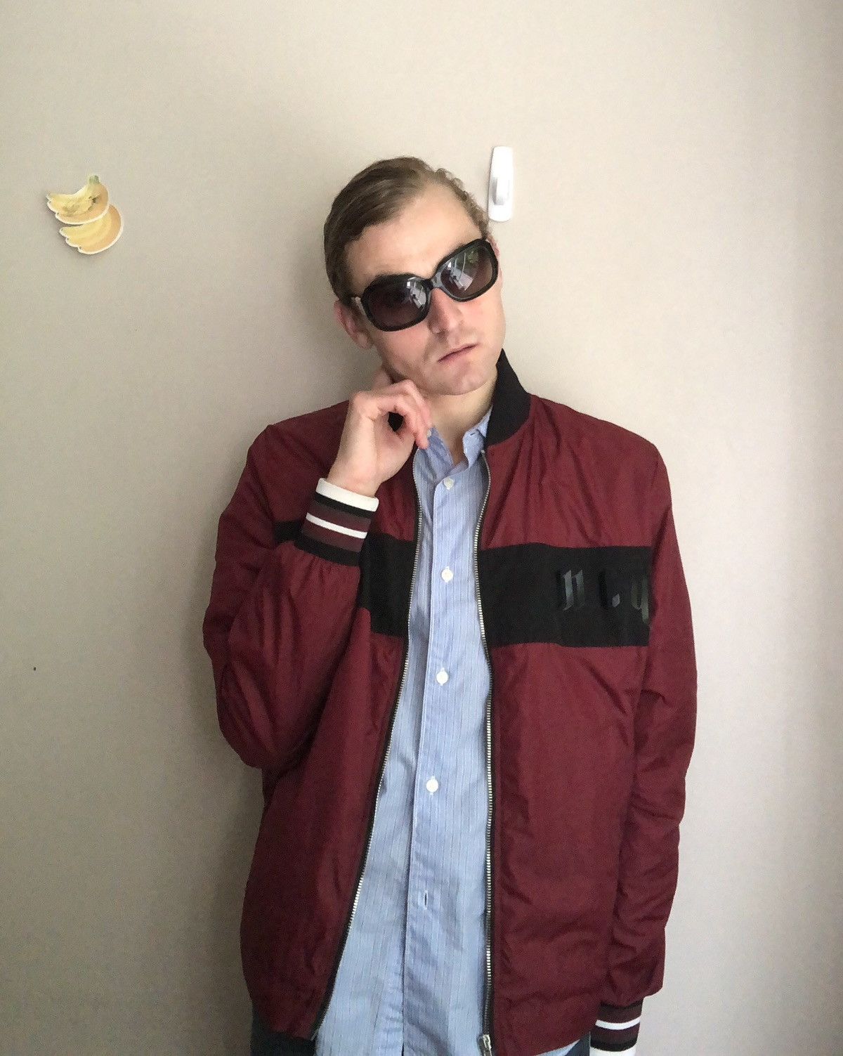 Alexander McQueen McQ Alexander McQueen Oxblood Logo Windbreaker Size US M / EU 48-50 / 2 - 19 Thumbnail
