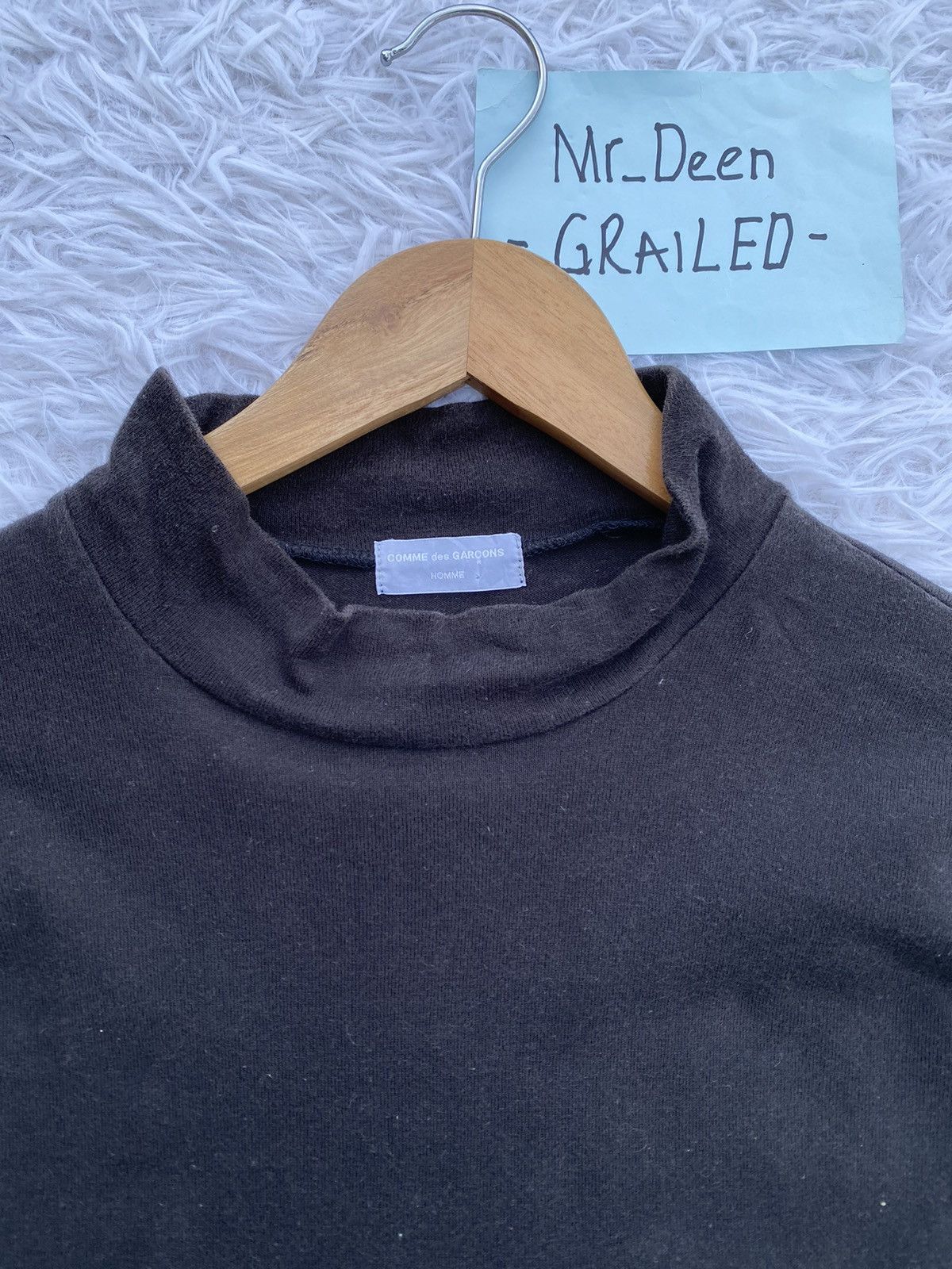 Comme des Garcons Rare Vintage CDG Homme Comme Des Garcons Longsleeve Tee Size US M / EU 48-50 / 2 - 6 Thumbnail