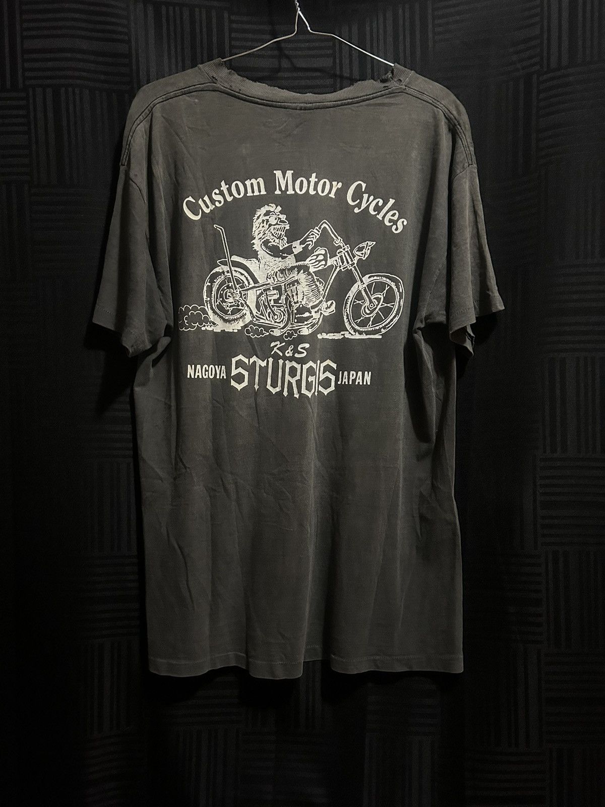 Vintage Vintage 90s Easyriders 3D Emblem Skull Mens L Shirt Size US L / EU 52-54 / 3 - 7 Thumbnail