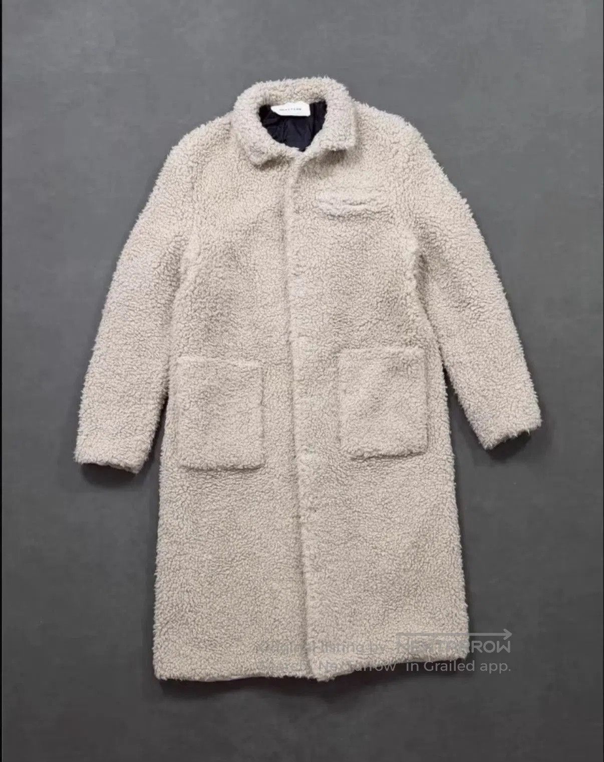 1017 ALYX 9SM White Long Sherpa Coat . Size US M / EU 48-50 / 2 - 1 Thumbnail
