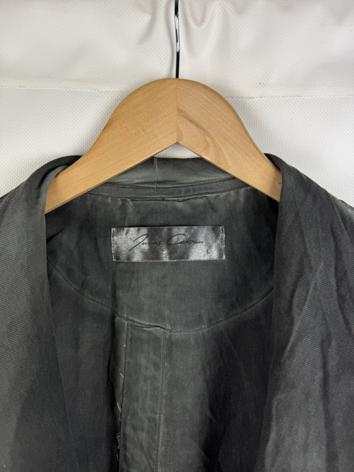 Japanese Brand Junus Coban Avant-garde Assymetrical Vest Tunic Jacket Size L / US 10 / IT 46 - 7 Thumbnail