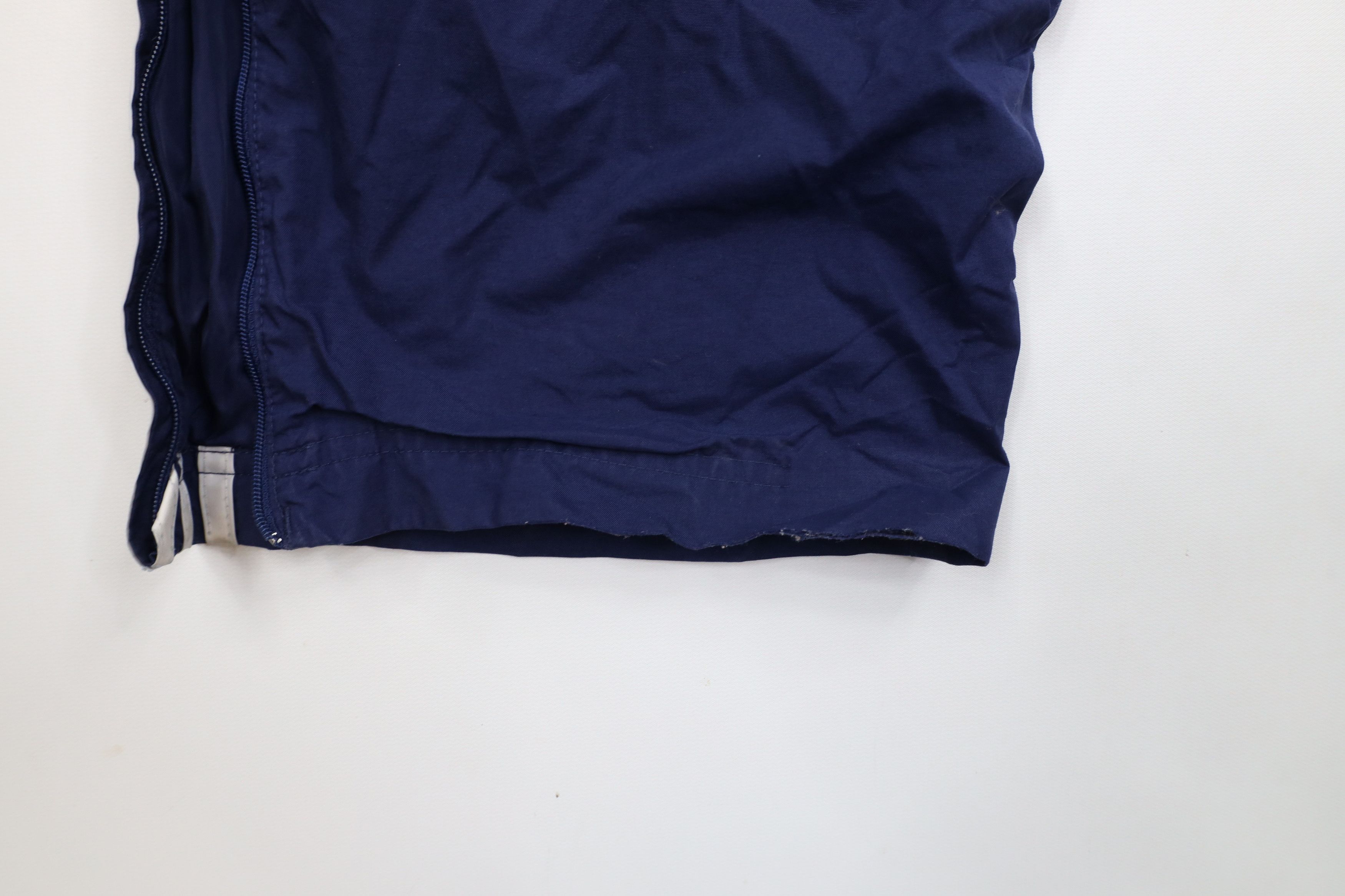 Adidas × Vintage Vintage 90s Adidas Out Striped Lined Wide Leg Pants Blue Size US 36 / EU 52 - 14 Thumbnail