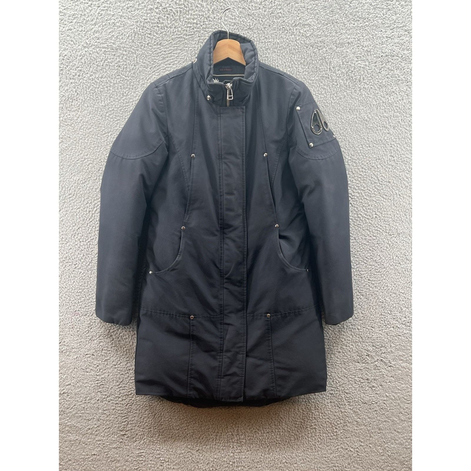 Moose Knuckles Moose Knuckles Black Down Parka Women's Size XS Size XS / US 0-2 / IT 36-38 - 1 Thumbnail