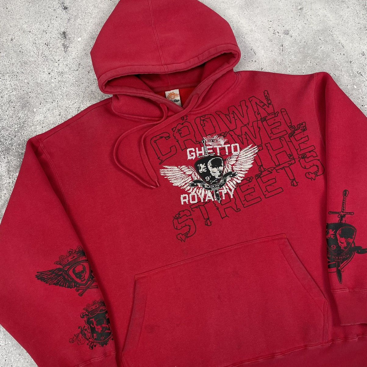 JNCO × Rap Tees × Wu-Tang Clan Vintage Y2K Johny Blaze Heavyweight Hoodie Size US XL / EU 56 / 4 - 4 Thumbnail
