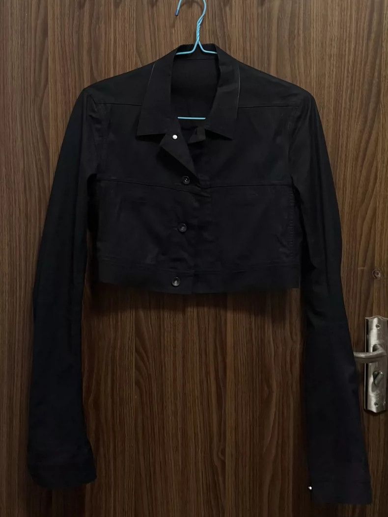 Rick Owens Rick Owens size 38 18SS Show Cropped Jacket Size US M / EU 48-50 / 2 - 1 Thumbnail