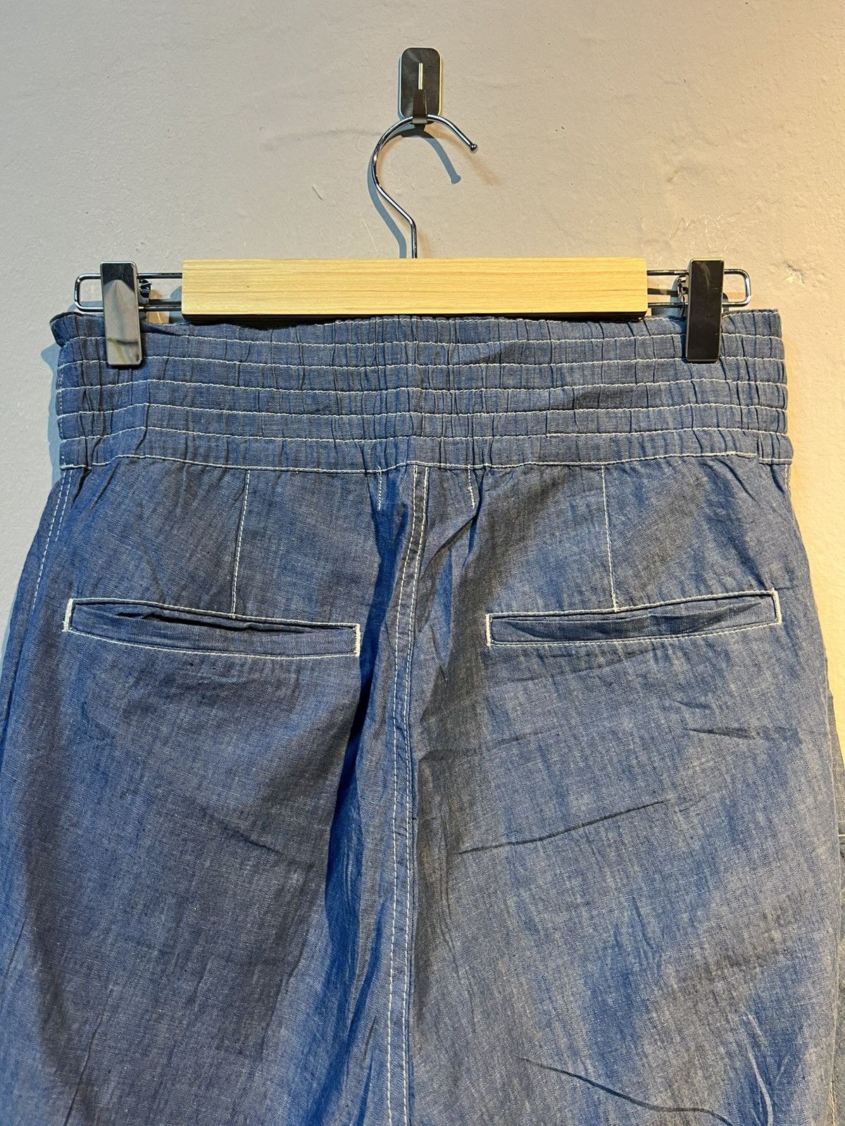 CABANE de ZUCCa × Issey Miyake × Japanese Brand Cabane de Zucca Crotch Pants Size US 32 / EU 48 - 6 Thumbnail