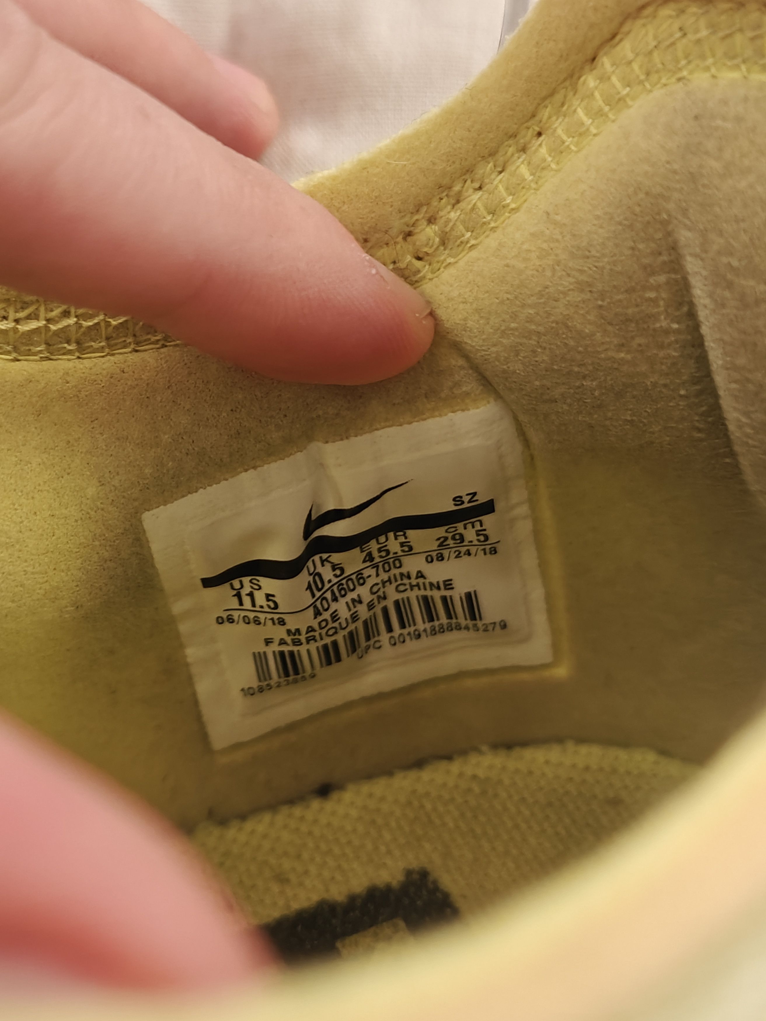 Nike × Off-White Nike x Off White Air Force 1 Volt Size US 11.5 / EU 44-45 - 7 Thumbnail