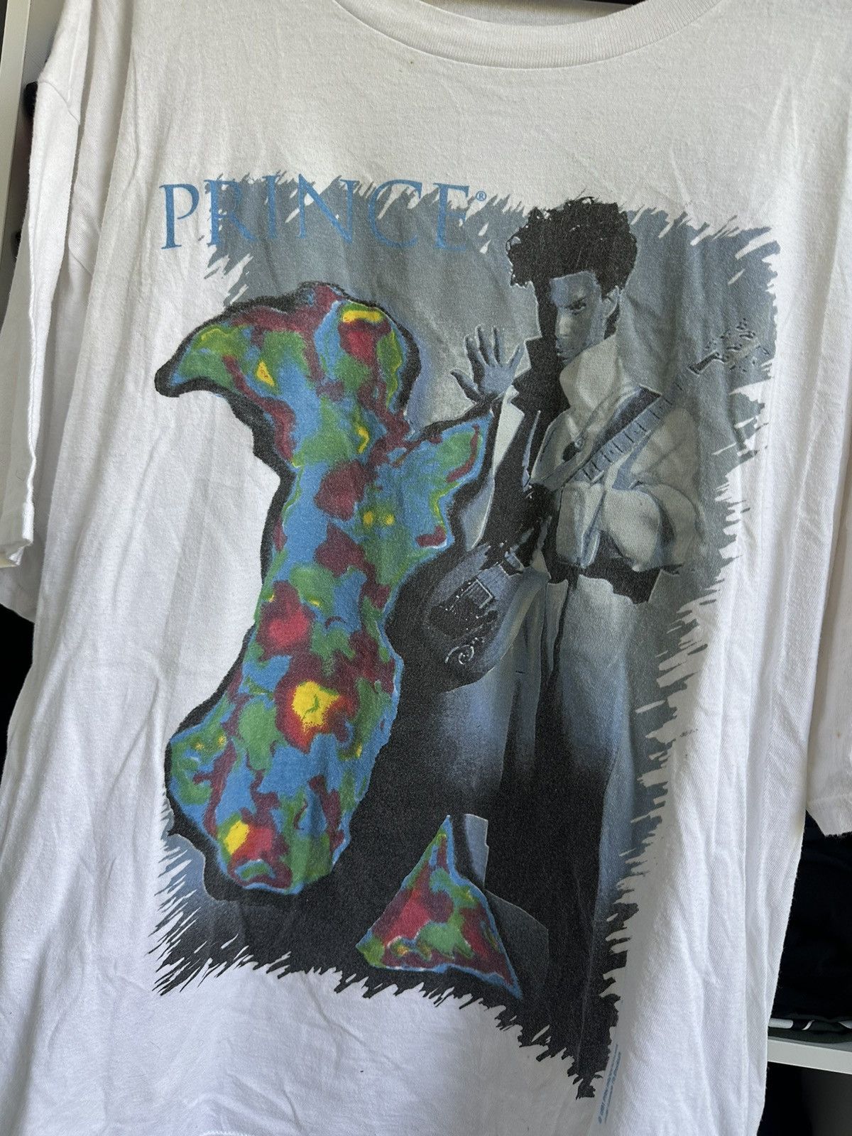 Band Tees 🔥VINTAGE PRINCE 1991 T-SHIRT🔥 Size US XL / EU 56 / 4 - 2 Thumbnail