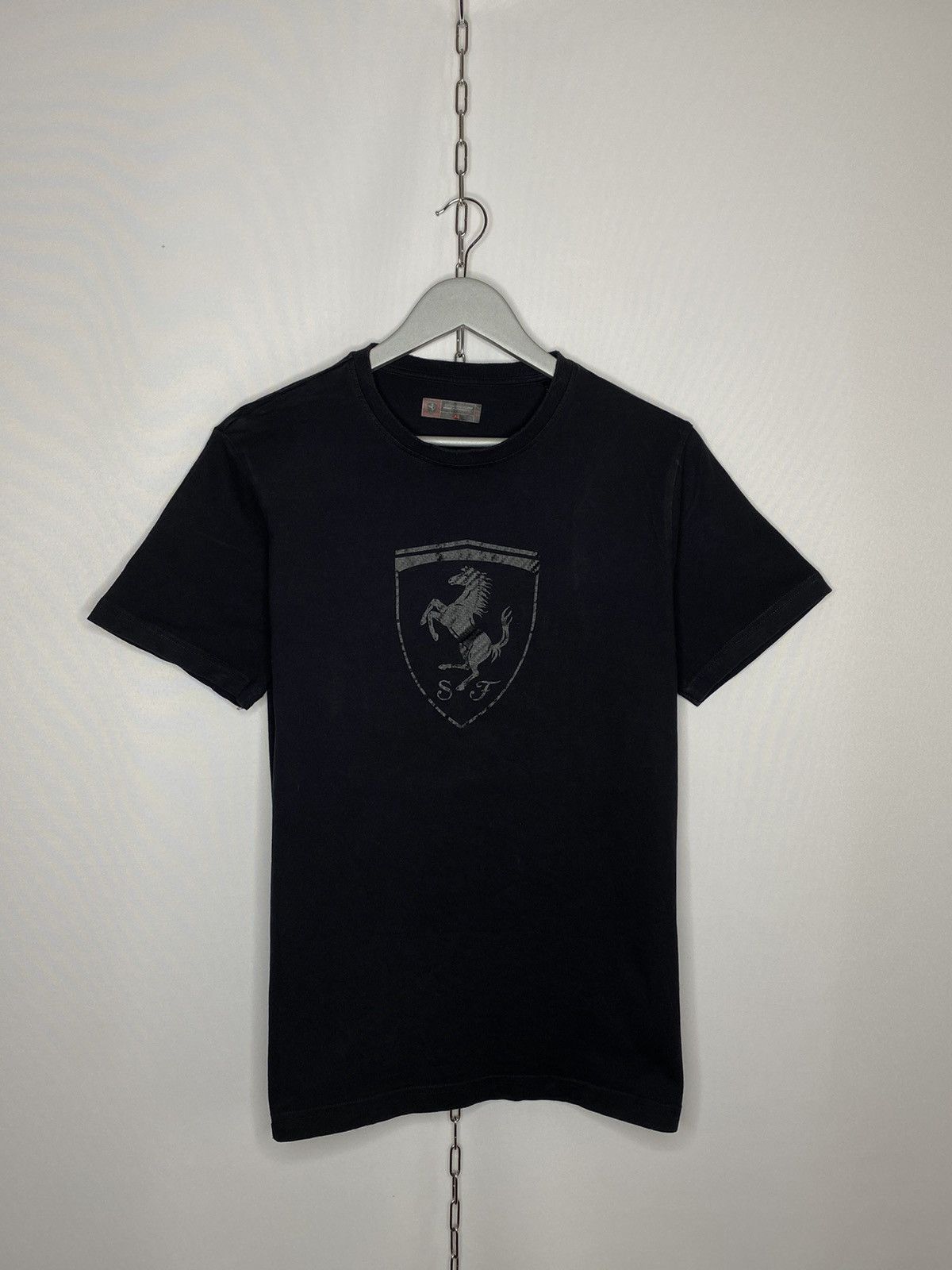 Ferrari × Vintage Vintage Ferrari Scuderia Big Logo T-Shirt Tee Short Sleeve Size US XL / EU 56 / 4 - 1 Thumbnail