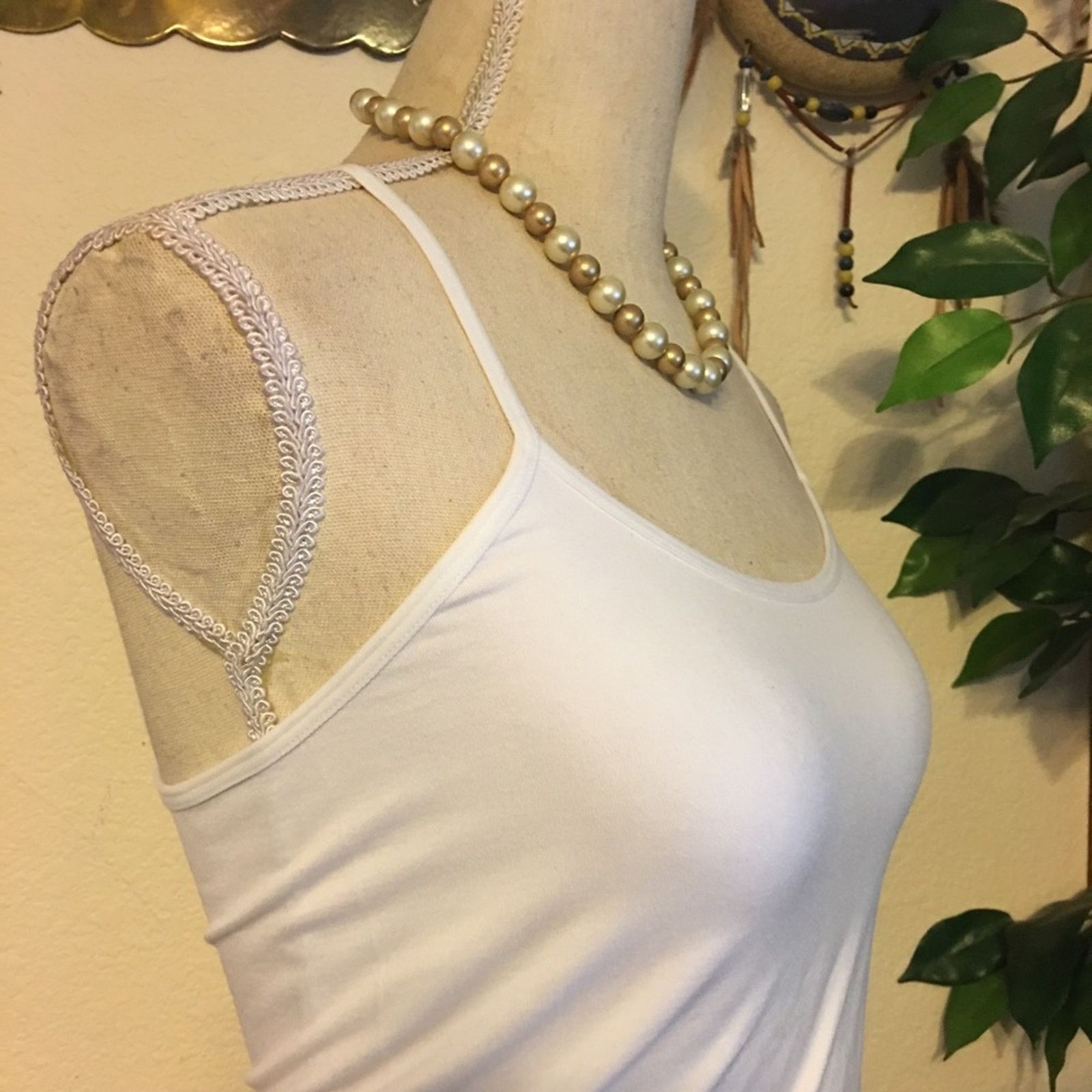 Vintage Vintage multi tone glass pearl bead necklace Size ONE SIZE - 2 Thumbnail