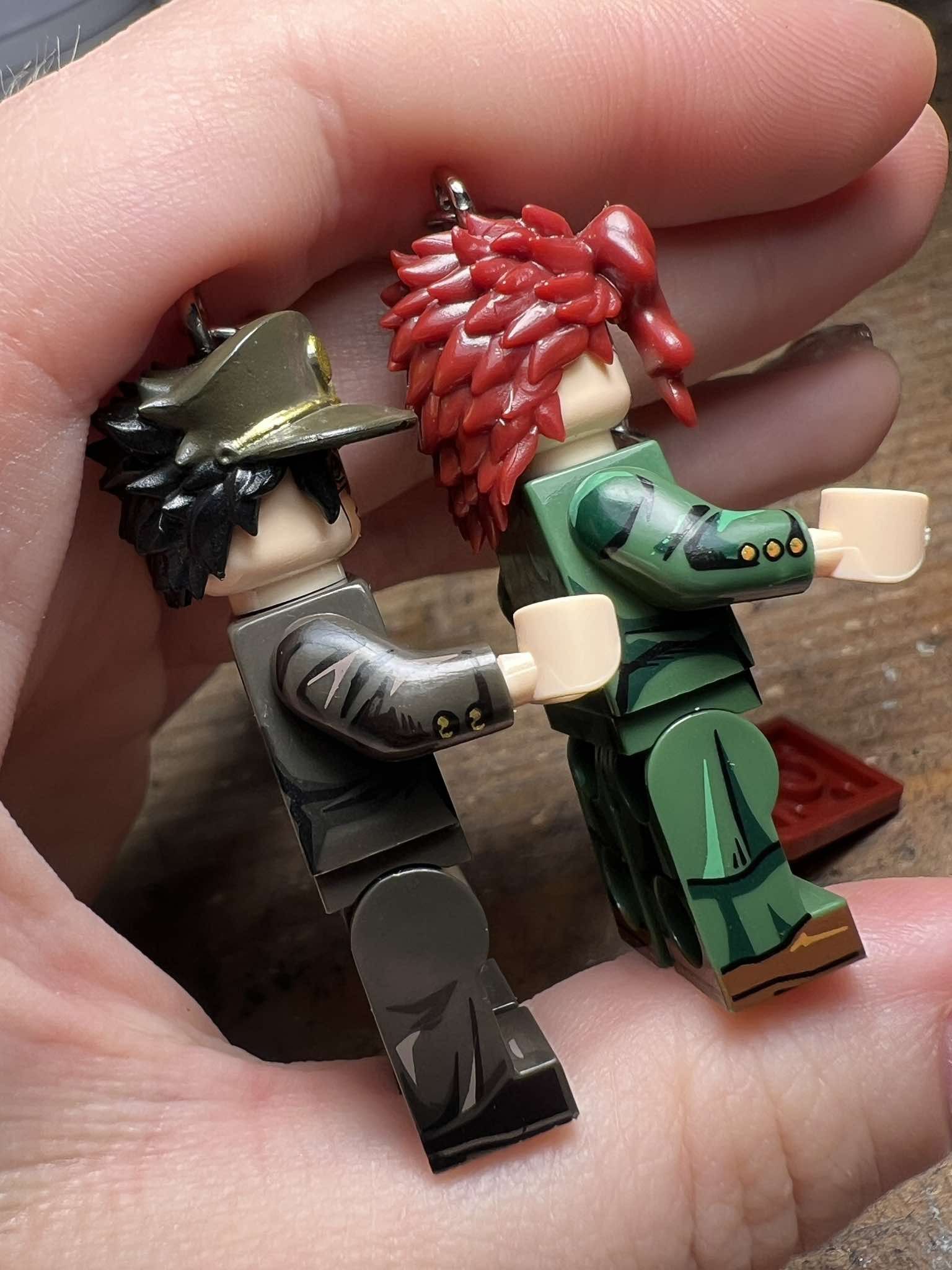 Other Jojo jotaro Jolyne anime mini figurine keychain keyring Size ONE SIZE - 8 Thumbnail