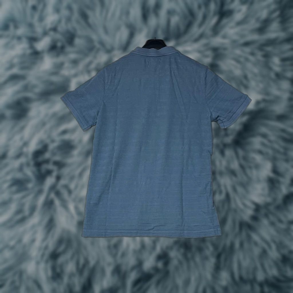 Taylor Stitch Taylor Stitch Polo Shirt Short Sleeve Knit Organic Cotton Blue 40 US Medium Size US M / EU 48-50 / 2 - 1 Thumbnail