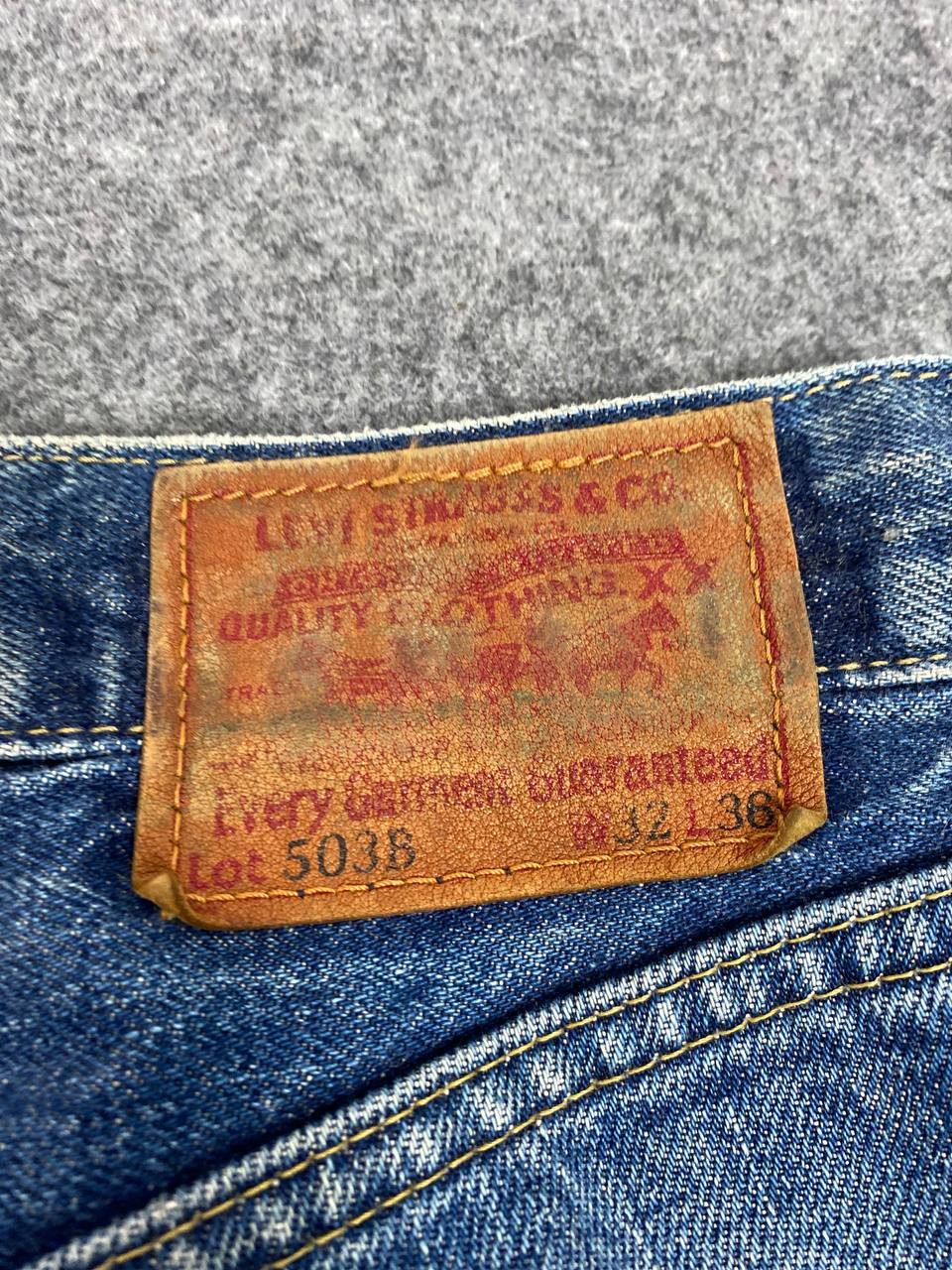 Levi's vintage levis 503b-xx big e selvedge denim Size US 32 / EU 48 - 5 Thumbnail