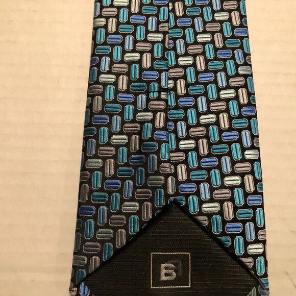 Bachrach BACHRACH men's new silk tie 3 1/2" X 59 1/2" Size ONE SIZE - 3 Thumbnail