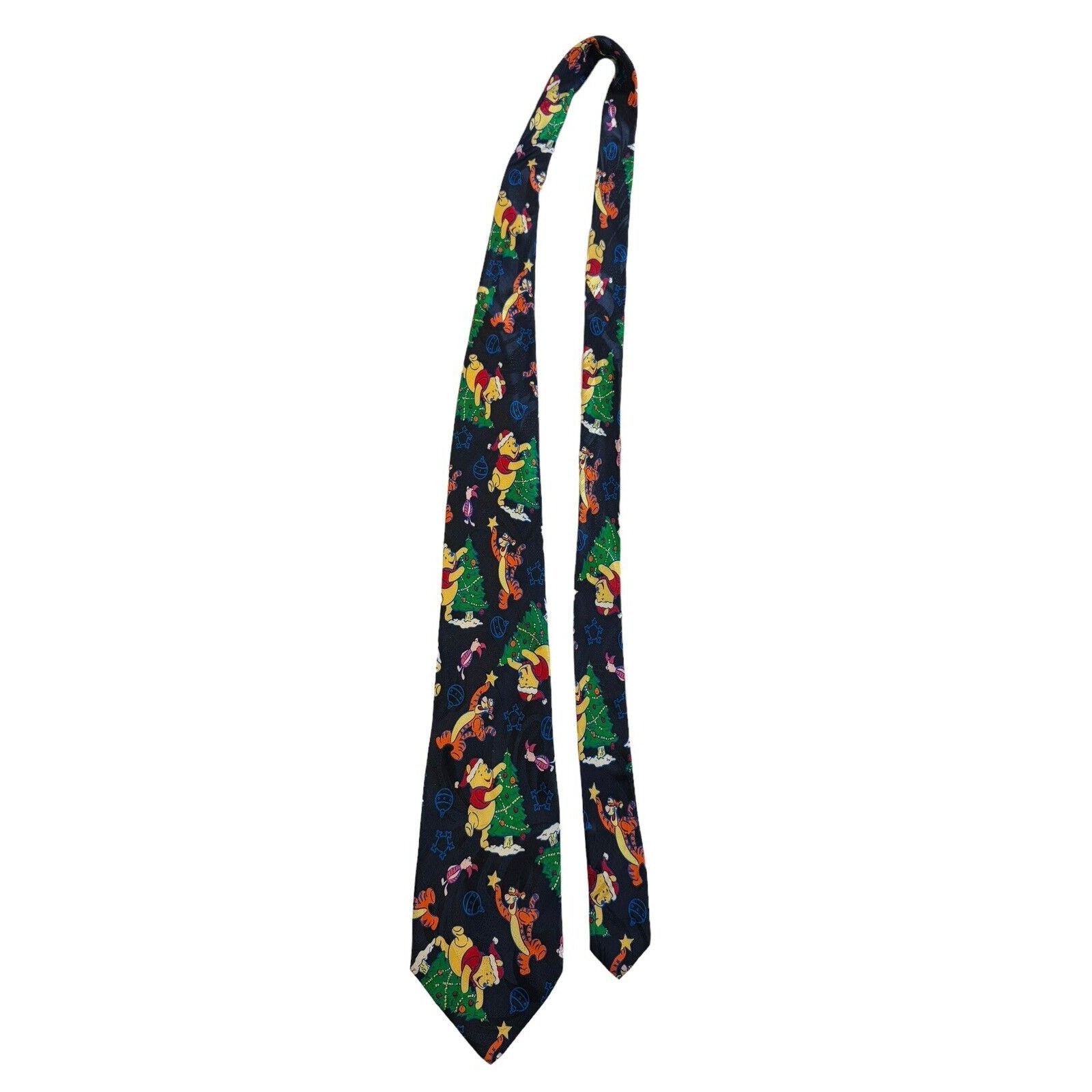 Disney Disney Winnie The Pooh Piglet Holiday Christmas Tree Necktie Size ONE SIZE - 2 Thumbnail