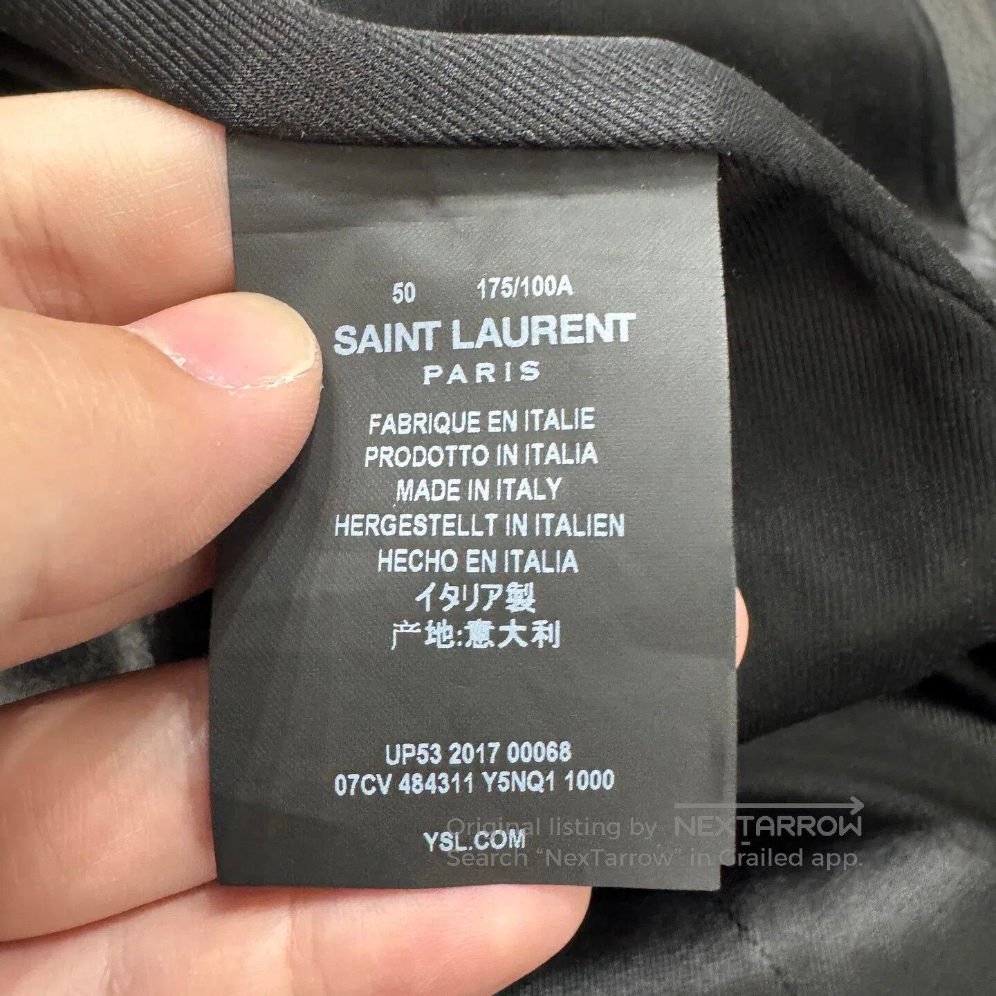 Saint Laurent Paris #REF! Size US M / EU 48-50 / 2 - 5 Thumbnail