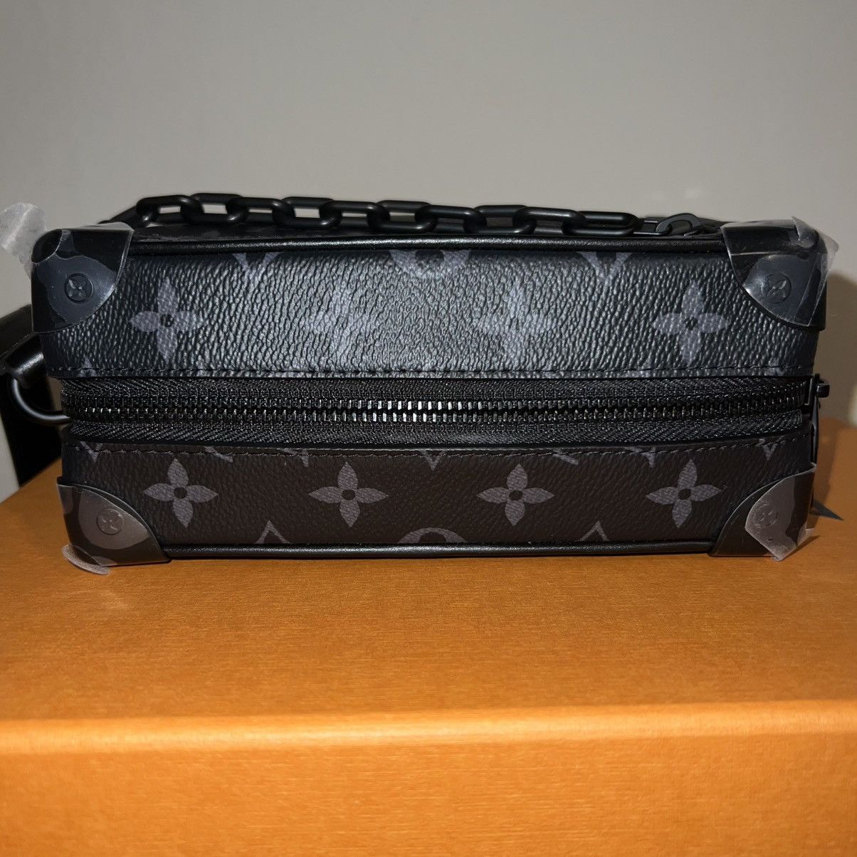 Louis Vuitton Louis Vuitton Soft Trunk Mini Black Canvas Monogram Eclipse Size ONE SIZE - 9 Thumbnail