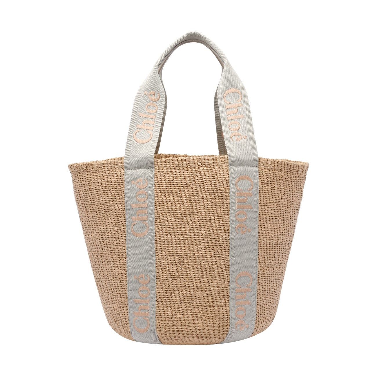 Chloe LARGE WOODY BASKET BAG Size ONE SIZE - 1 Thumbnail