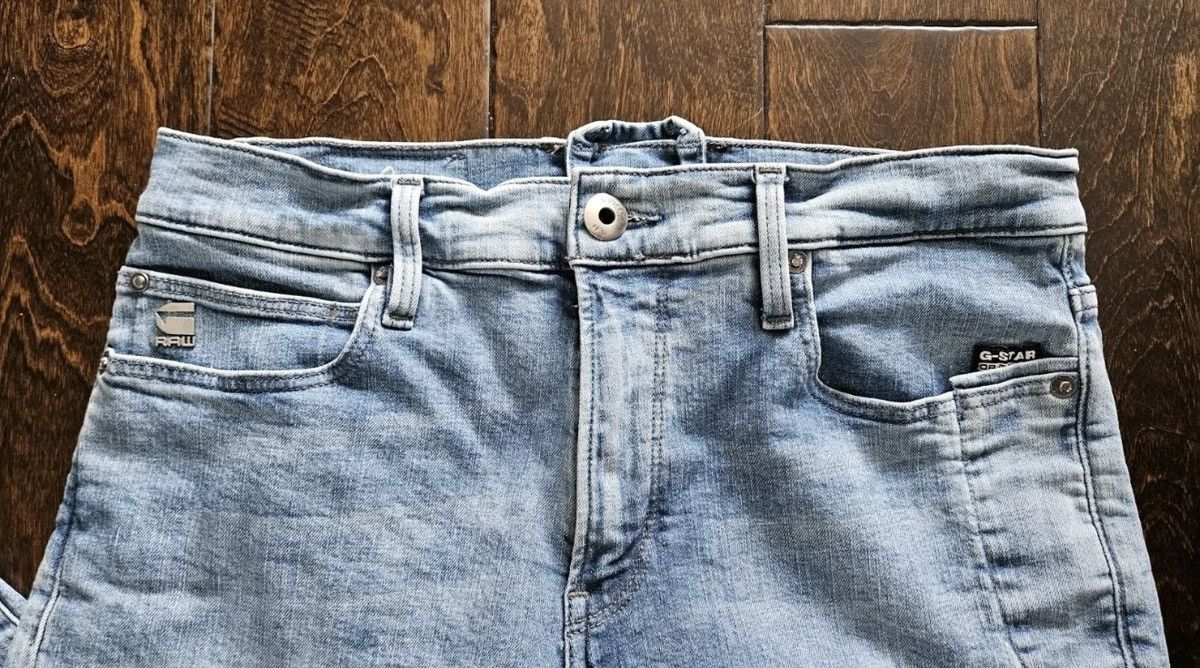 G-Star Mens G Star Raw Jeans 32 X 32 Lancet Skinny Denim Pre-owned Size US 32 / EU 48 - 3 Thumbnail